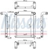 INTERCOOLER NISSENS 97090 - Compatibil cu RENAULT TRUCKS, VOLVO