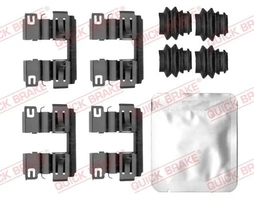 Set accesorii placute frana QUICK BRAKE 109-0186