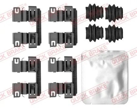 Set accesorii placute frana QUICK BRAKE 109-0186