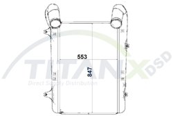 INTERCOOLER TITANX IX179002 - Piesa auto compatibila cu mai multe marci