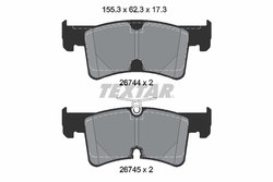 Set placute frana Textar 2674401