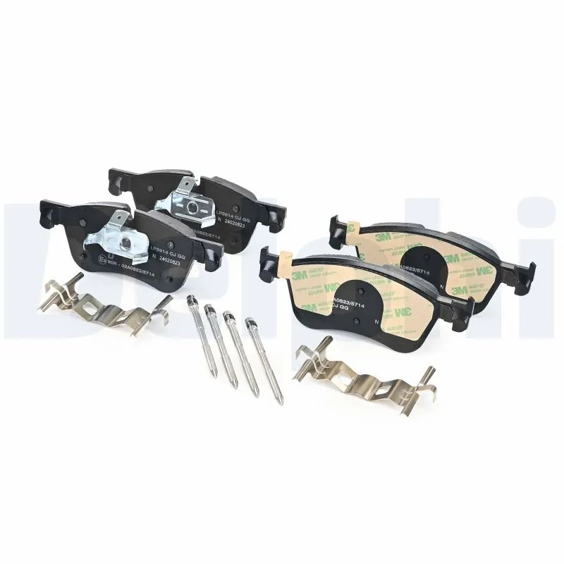 SET PLACUTE FRANA DELPHI LP3914 - Compatibil cu MERCEDES-BENZ, RENAULT