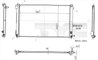 RADIATOR RACIRE MOTOR TYC 770-0003 - Compatibil cu LEXUS
