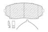 SET PLACUTE FRANA FERODO FDB5285 - Compatibil cu MITSUBISHI