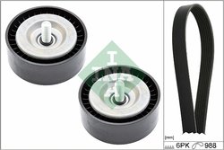 Set curea transmisie cu caneluri INA 529 0558 10