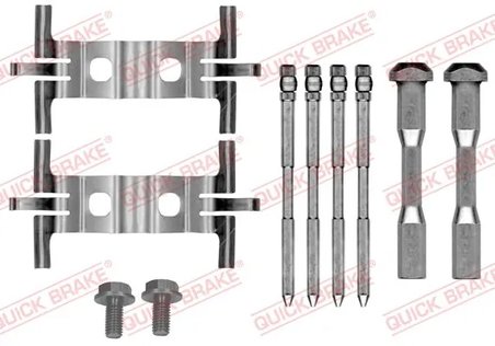 Set accesorii placute frana QUICK BRAKE 109-0190