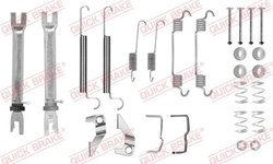 SET ACCESORII SABOTI FRANA QUICK BRAKE 105-0766S - Compatibil cu OPEL, VAUXHALL