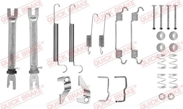 SET ACCESORII SABOTI FRANA QUICK BRAKE 105-0766S - Compatibil cu OPEL, VAUXHALL