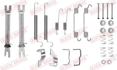 SET ACCESORII SABOTI FRANA QUICK BRAKE 105-0766S - Compatibil cu OPEL, VAUXHALL