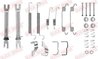 SET ACCESORII SABOTI FRANA QUICK BRAKE 105-0766S - Compatibil cu OPEL, VAUXHALL