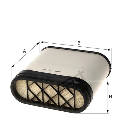 FILTRU AER HENGST FILTER E711L - Compatibil cu JOHN DEERE