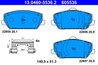 SET PLACUTE FRANA ATE 13.0460-5536.2 - Compatibil cu HYUNDAI