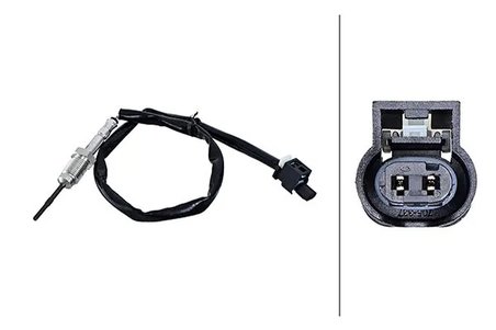 Senzor temperatura gaze evacuare HELLA 6PT 010 376-571