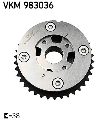 Regulator ax cu came SKF VKM 983036