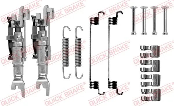 Set accesorii saboti frana QUICK BRAKE 105-0783S