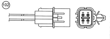 SONDA LAMBDA NTK 92280 - Piesa auto compatibila cu mai multe marci