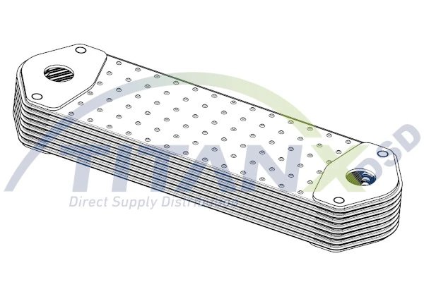 RADIATOR ULEI / TERMOFLOT TITANX OX149010 - Piesa auto compatibila cu mai multe marci