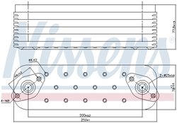 RADIATOR ULEI / TERMOFLOT NISSENS 91465 - Compatibil cu MAN