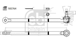 Cap de bara Febi Bilstein 185764