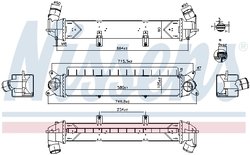 Intercooler Nissens 961241