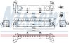 Intercooler Nissens 961241