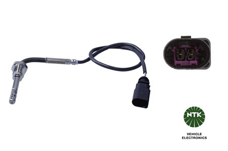 SENZOR TEMPERATURA GAZE EVACUARE NTK 96204 - Compatibil cu AUDI, VW
