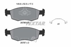 Set placute frana Textar 2678601