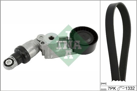 Set curea transmisie cu caneluri INA 529 0555 10