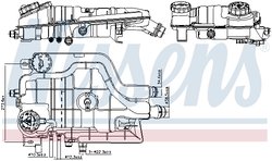 Vas expansiune lichid racire Nissens 996205