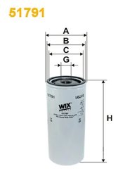 Filtru ulei WIX Filters 51791