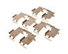 Set accesorii placute frana Maxgear 27-2599