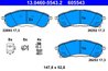 Set placute frana ATE 13.0460-5543.2