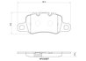 SET PLACUTE FRANA BREMBO P 65 055 - Compatibil cu PORSCHE