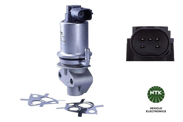 SUPAPA EGR NTK 90204 - Compatibil cu AUDI, SEAT, SKODA, VW