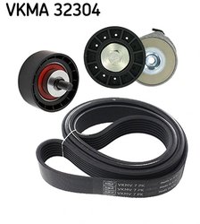Set curea transmisie cu caneluri SKF VKMA 32304