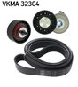 Set curea transmisie cu caneluri SKF VKMA 32304
