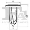 CLIPS, ACOPERIRE DECORATIVA SI PROTECTIE FA1 33-60004.10 - Compatibil cu ALFA ROMEO, FIAT, LANCIA