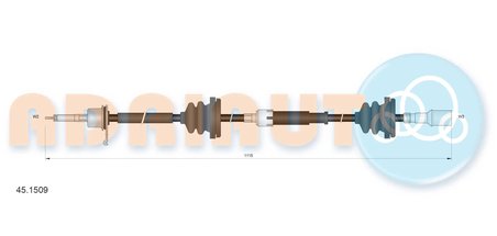 Arbore tahometru Adriauto 45.1509