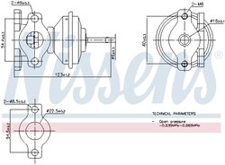 Supapa EGR Nissens 98471
