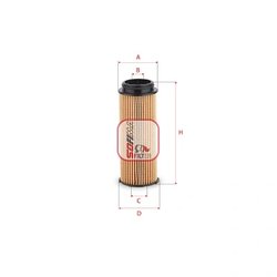 FILTRU ULEI SOFIMA S 5252 PE - Compatibil cu ALPINA, BMW, TOYOTA