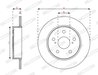 Disc frana Ferodo DDF3028C