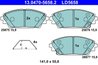 Set placute frana ATE 13.0470-5658.2