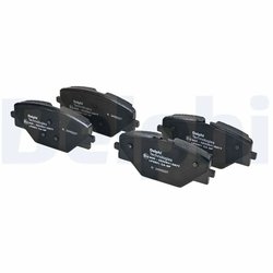 Set placute frana Delphi LP3901