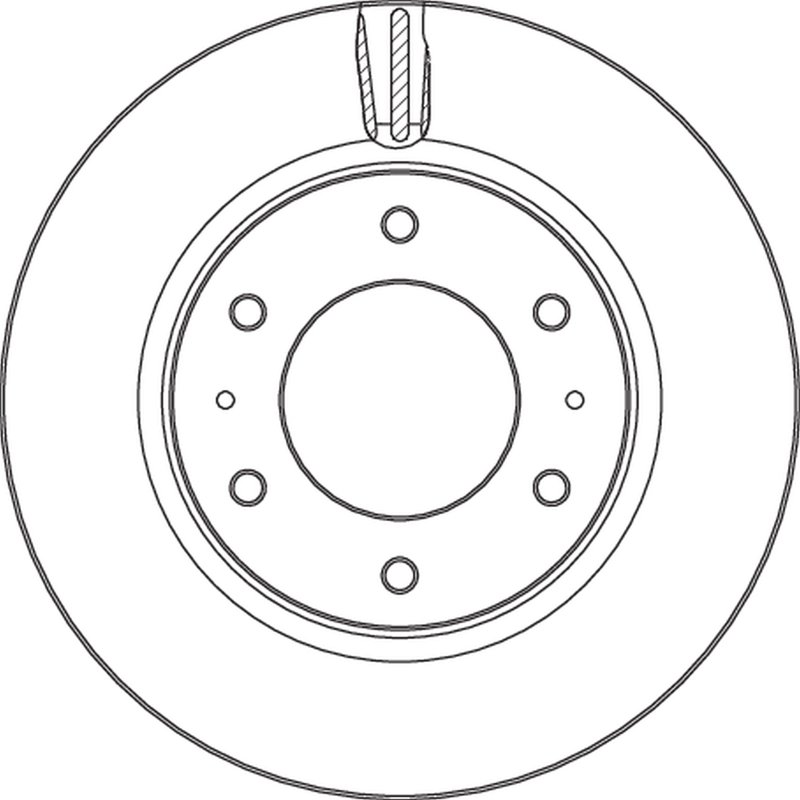 DISC FRANA TRW DF6992S - Compatibil cu MITSUBISHI