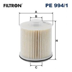 Filtru combustibil Filtron PE 994/1