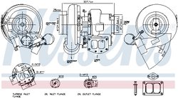 Turbina Nissens 93678