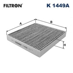Filtru aer habitaclu Filtron K 1449A