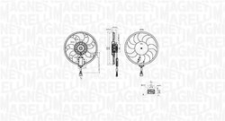 Ventilator radiator racire Magneti Marelli 069422882010
