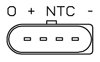 SENZOR PRESIUNE GALERIE ADMISIE NTK 91742 - Compatibil cu AUDI, FORD, SEAT, SKODA, VW