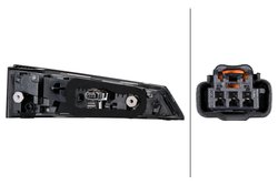 STOP SPATE HELLA 2SA 015 020-121 - Compatibil cu PEUGEOT
